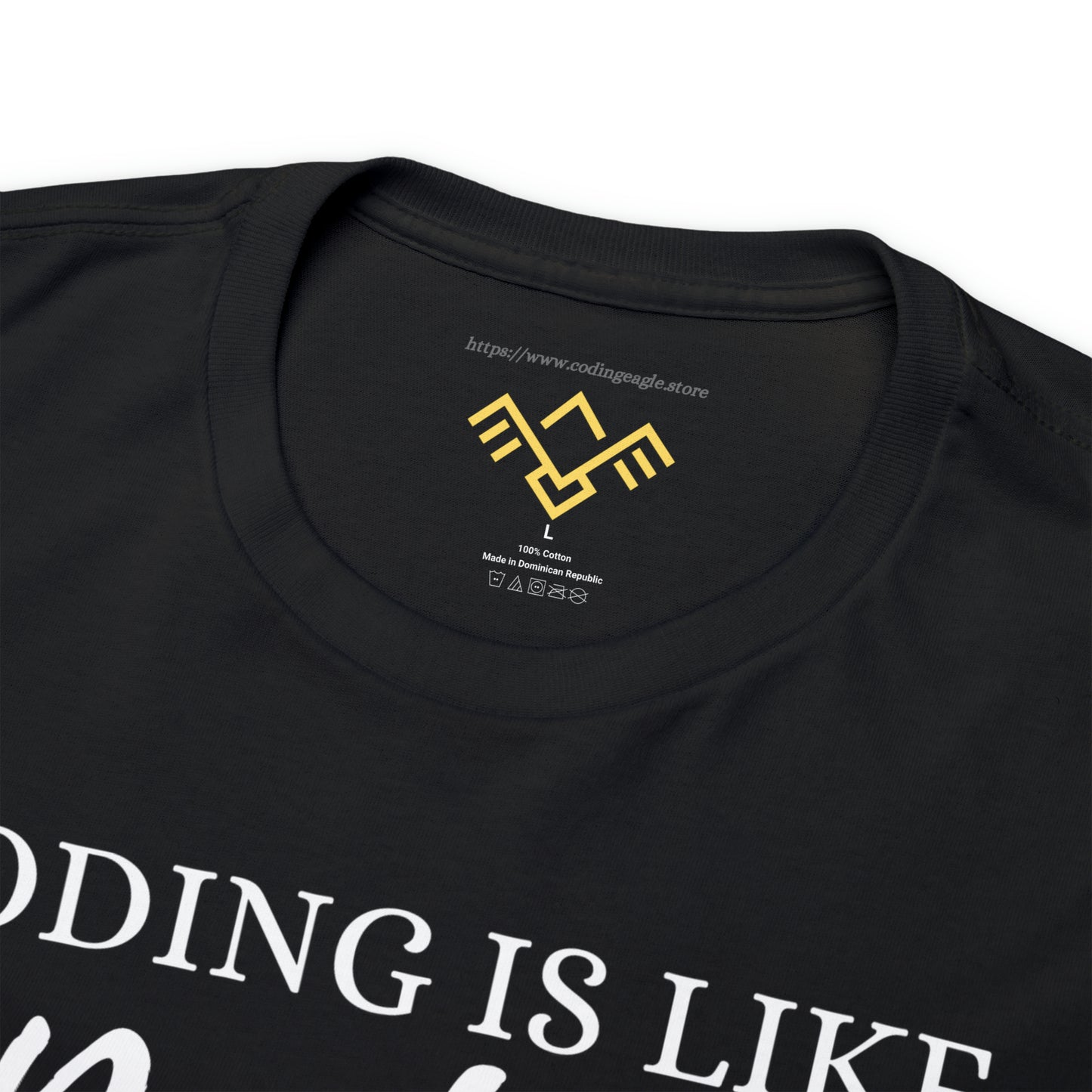 "Coding is like poetry: it should be short and concise" unisex shirt