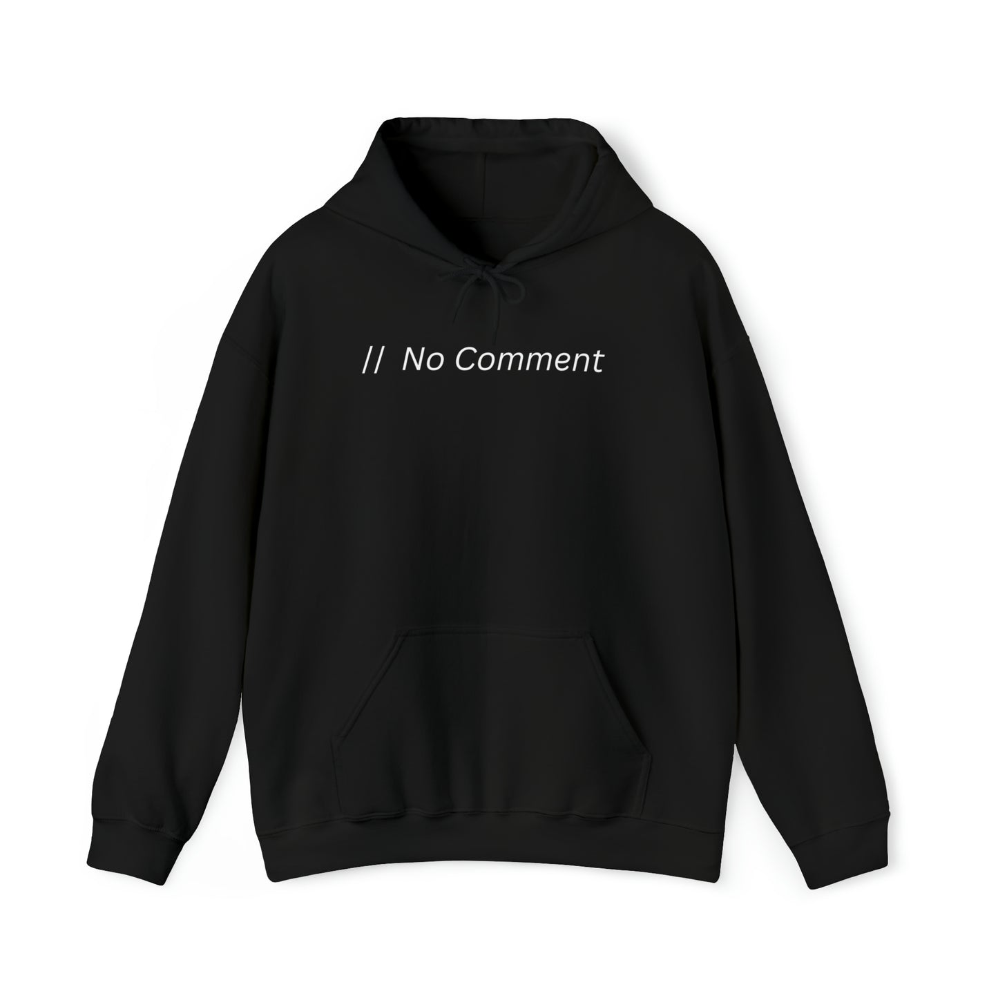No Comment Hoodie + No Comment Shirt