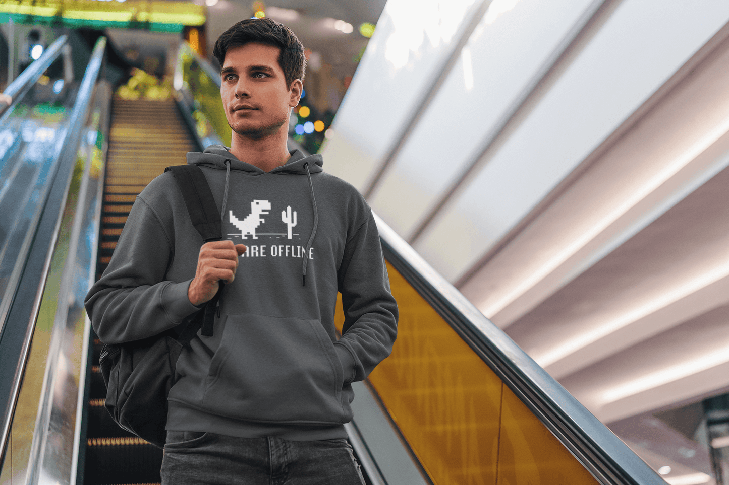 "YOU ARE OFFLINE" Hoodie