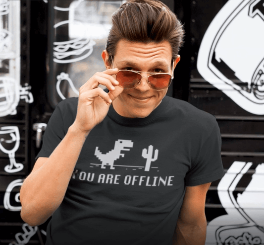 "YOU ARE OFFLINE" unisex shirt